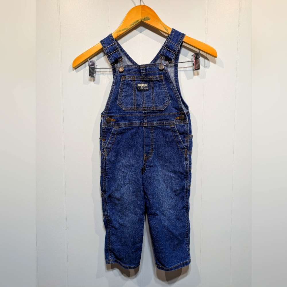 OshKosh B'gosh Toddler Denim Overalls Size 2T